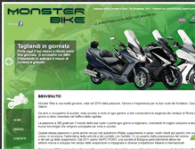 Tablet Screenshot of monsterbike.it
